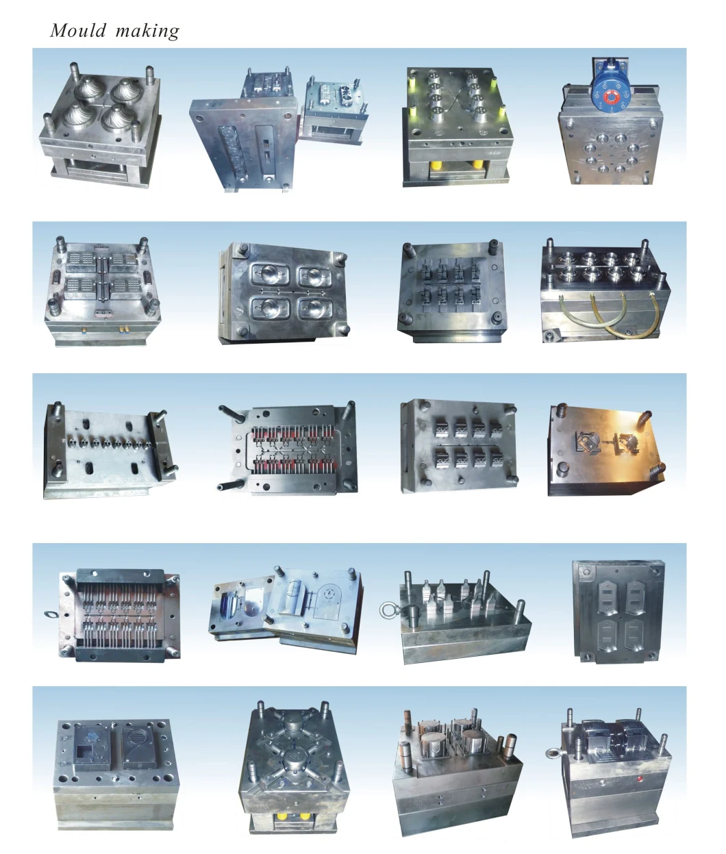 Precision Moulds and Components Socket Stamping Parts Short Shot Injection Molding